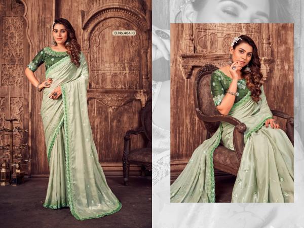 Zara 464 Fancy Embroidered Silk Designer Saree Collection